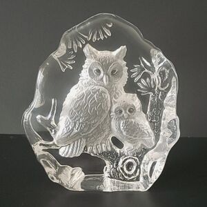 Crystal Owl Figurine